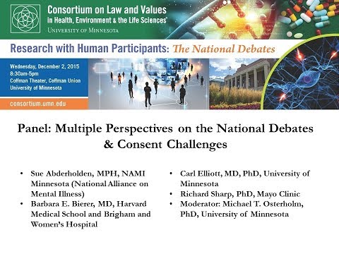 Panel: Perspectives on National Debates, Consent Challenges in Research Ethics