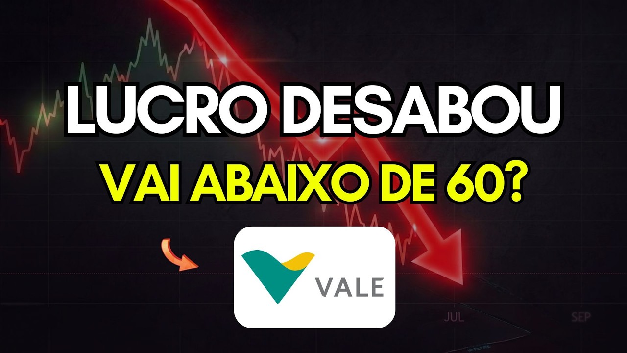Vale (vale3) Lucro desaba no 3t26, deu ruim? O que ninguém está vendo na vale