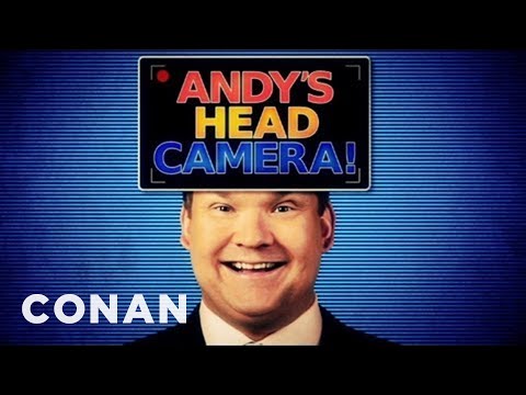 Andy Richter's Got A Head Camera | CONAN on TBS