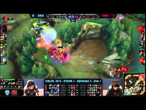 CBLOL 2015 - Dexterity x Kabum - Jogo 2 - S3 D1 (Melhores Momentos)