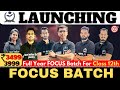 Launching #focus Batch | ONLY ON OUR  New Indian Era APP By #newindianera #focusbatch #pcmb