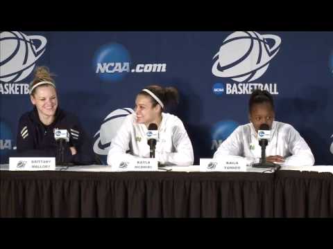 Notre Dame vs. St. Bonaventure - Sweet Sixteen Post-Game Presser 3-25-12