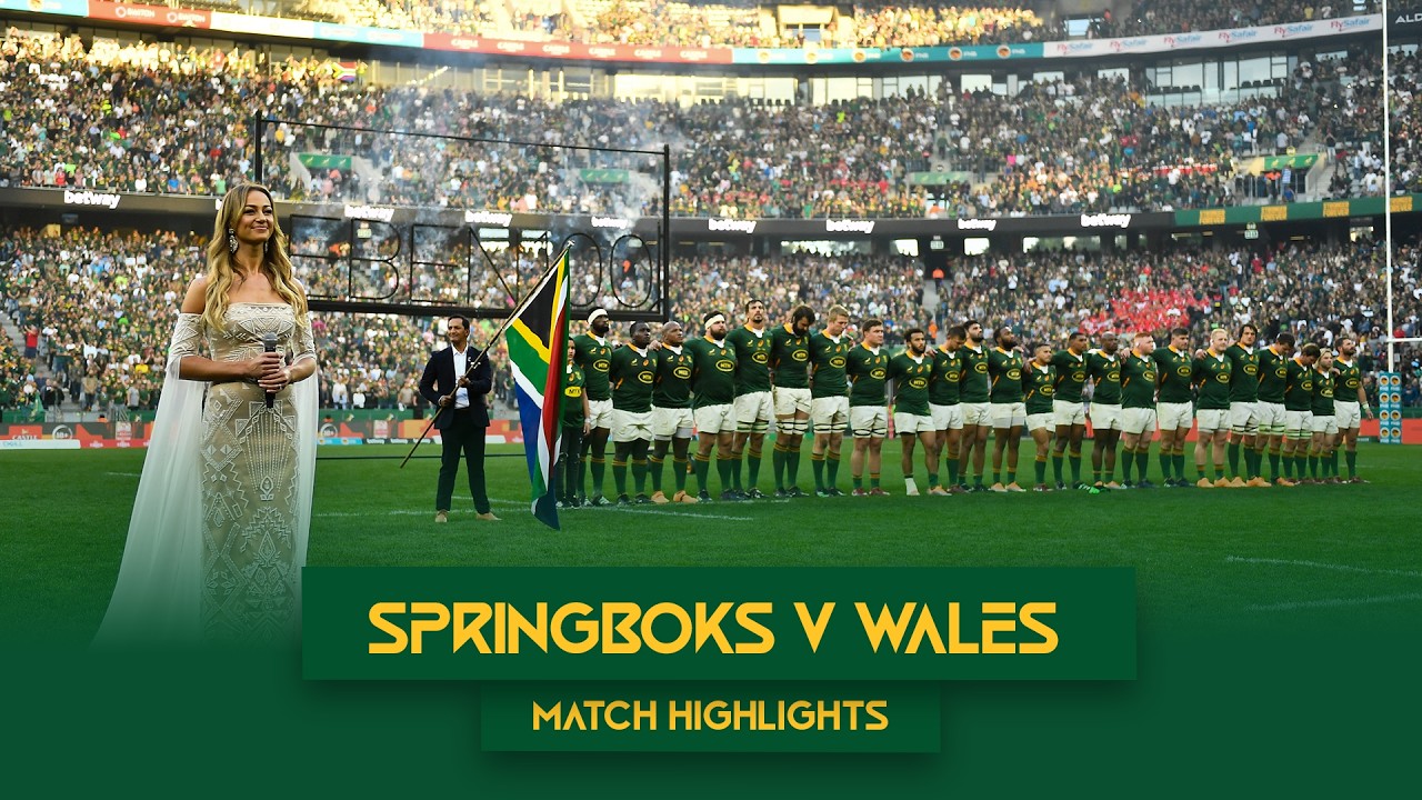 Relive Springboks v Wales | Extended Highlights | 16 July 2022