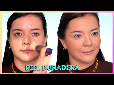 Maquillaje de PIEL DURADERA paso a paso