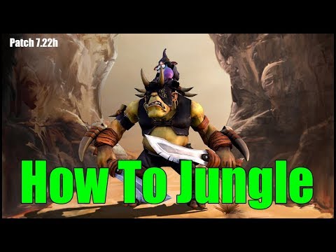 DoTa 2 How To Jungle Alchemist patch 7.22h