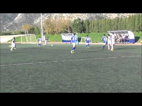 Resumen Alevines C.D.CASTELLÓN A 4-3 BURRIANA F.B. A