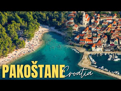 Pakostane in Croatia -  between the Adriatic sea and Vransko lake