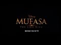 Mufasa The Lion King 2024 Closing Title Card