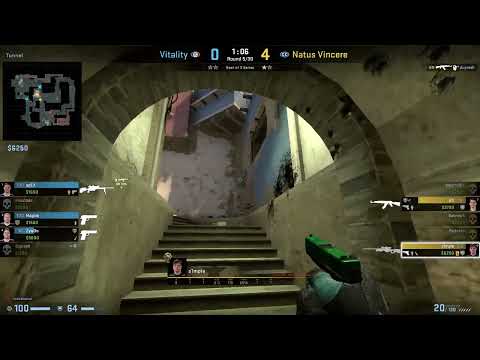 CS:GO POV Demo NaVi S1mple (34/16) vs Vitality (de_mirage) @ PGL Major Antwerp 2022 Europe RMR A