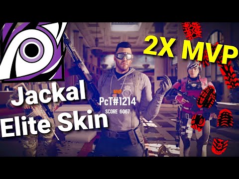 THINGS LIKE THIS SHOULDN'T HAPPEN! Back-to-Back MVP! Jackal Elite Skin | Rainbow Six Siege