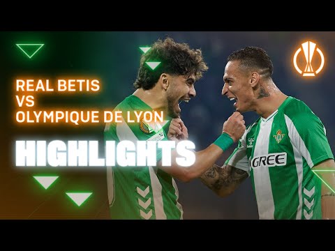 Resumen del partido Real Betis - Olympique de Lyon | HIGHLIGHTS | Real BETIS Balompié
