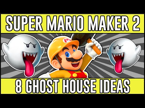 Gripping Ghost House Ideas! - Super Mario Maker 2 Ghost House Ideas