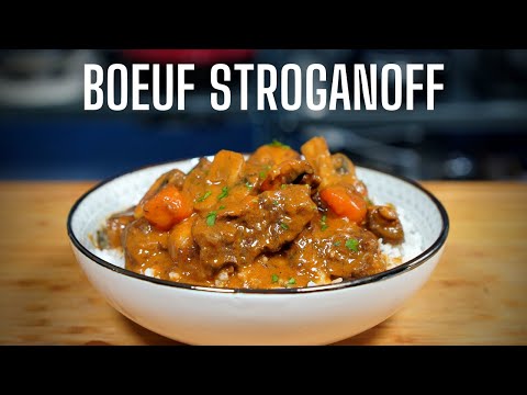 LE BOEUF STROGANOFF ULTIME -- FOOD IS LOVE