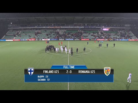 Finland U21 - Romania U21 2-0 | Euro U21 2027 Qualifiers