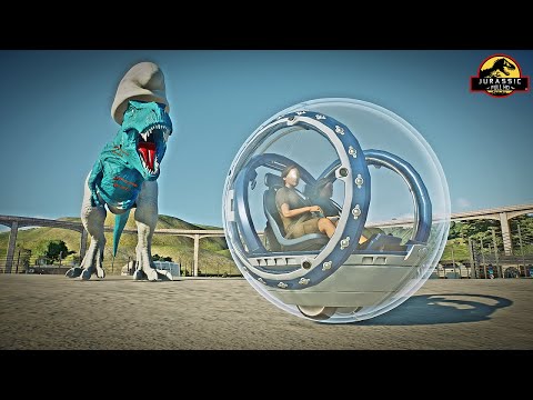 T-Rex Smurfs Vs Indominus Rex  VS  Spinosaurus,raptor- Dinosaurs Fighting- Jurassic World Evolution2