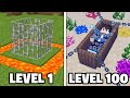Minecraft Prison Escapes From Level 1 to Level 100