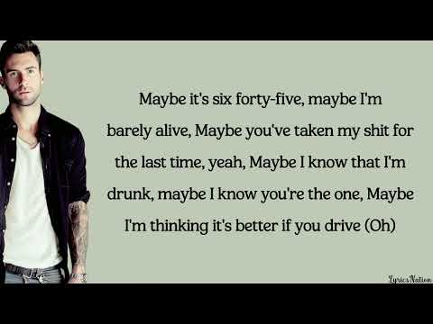 Maroon 5 Ft Cardi B - Girls Like You (lyrics)