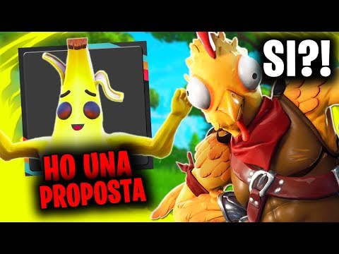 BANANITA FA UNA RIECHIESTA ALL'ALLIEVO DI PESCESECCO 😱 ! - Fortnite