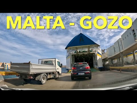Taking the Gozo Channel Ferry from Malta to Gozo