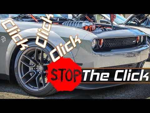 Stop the wheel Click - 2 Piece Brembo Rotors on the Hellcat and Scat Pack