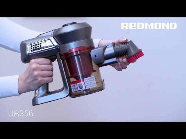 Пылесос вертикальный беспроводной REDMOND RV-UR356: купить в Москве ...