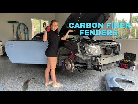 Carbon Fiber Fenders for the Camaro