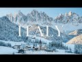 Italy 4K Winter Harmony Unveiled In The Enchanting Embrace Of The Italian Alps 4K UHD