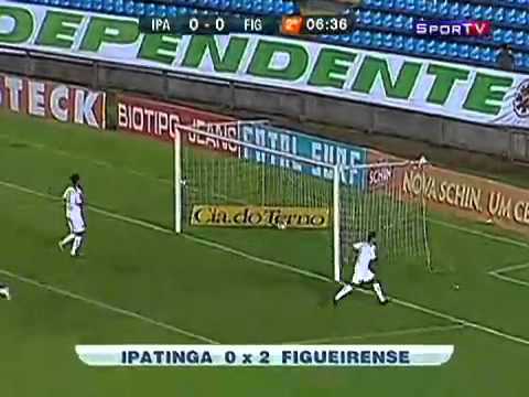 Os gols de Ipatinga 0 x 2 Figueirense pela 33ª rodada da Série B 2010