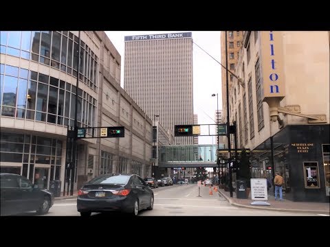 Driving Downtown - Cincinnati Ohio