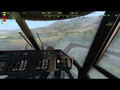 ARMA2 [TrackIR] - AH11 Wildcat Landing (No ATRQ)