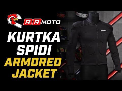 SPIDI ARMORED JACKET - certyfikowana kurtka motocyklowa