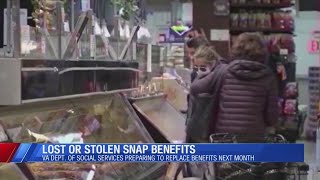 VA Dept. of Social Services prepare to replace SNAP Benefits
