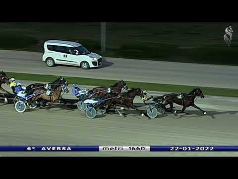 Aversa trotto 22 Gennaio 2022 - 6° Corsa