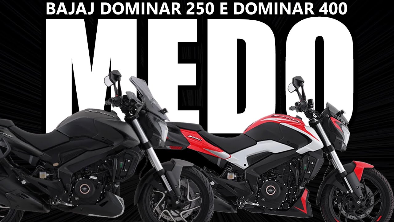O Medo do BR em comprar uma Bajaj Dominar 250 e Dominar 400