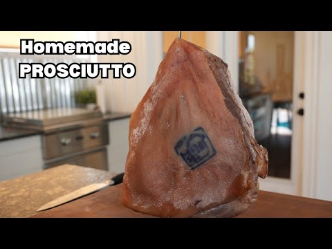 Making Italian Prosciutto at home DIY | How to make a HAM