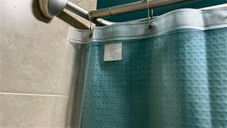 Heavy Duty Shower Curtain Liner - 72 x 72 Clear