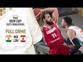 India v Lebanon - Full Game - FIBA Asia Cup 2021 Qualifiers
