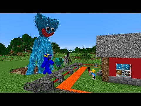 100 Hacks de CONSTRUÇÃO SEGURA contra MONSTROS - Filme