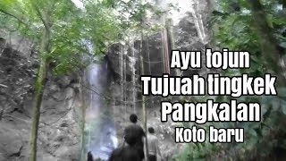preview picture of video 'AIR TERJUN TUJUH TINGKAT(PANGKALAN KOTO BARU)'