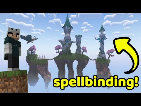 Unbelievable! How I Made a Floating Fantasy Kingdom in Minecraft!