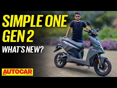 Simple One Gen 2 - Performance, range, tech, and feature updates | Walkaround | Autocar India