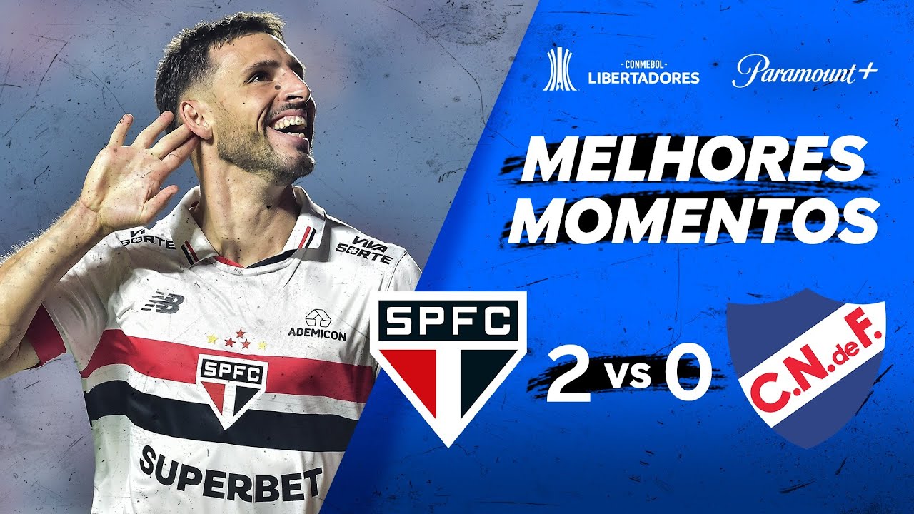 SÃO PAULO 2 x 0 NACIONAL - CONMEBOL LIBERTADORES 2024 | Paramount Plus Brasil