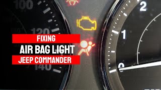Fixing the common Air Bag Light on a Jeep Commander