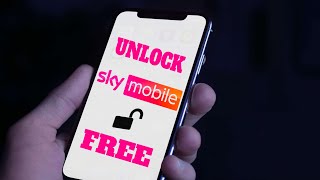 How to unlock Sky Mobile phone