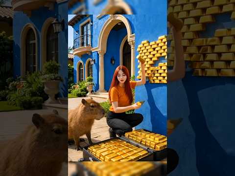 A capy foi pega roubado ouro??? #capivara #humor