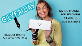 Giving Thanks for Reaching 1K Subscribers! Free GIVEAWAY