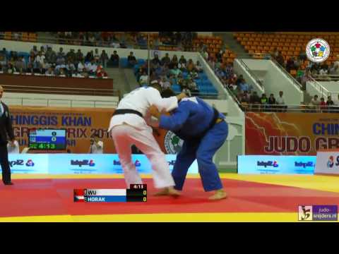 Judo 2013 Grand Prix Ulaanbaatar: Wu (CHN) - Horak (CZE) [-100kg] final