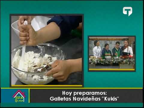 Hoy preparamos Galletas navideñas Kukis
