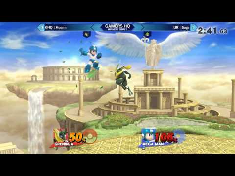 GHQ #4 Season 4 WF - GHQ | Hoenn (Greninja, Shulk) vs UR | Sage (Mii Gunner, Mega Man)