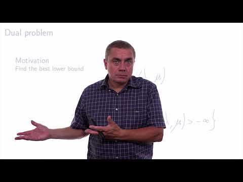 Duality: Lagrangian and dual problem